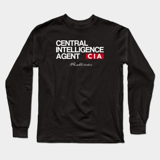 CIA Central Intelligence Agent Long Sleeve T-Shirt